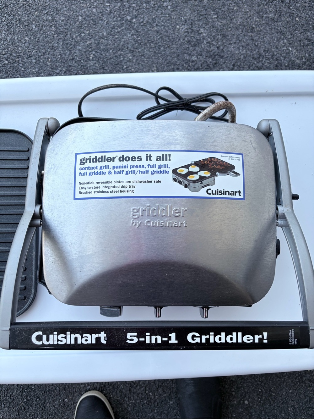 Cuisinart 5-in-1 Griddler - Brushed Stainless Steel